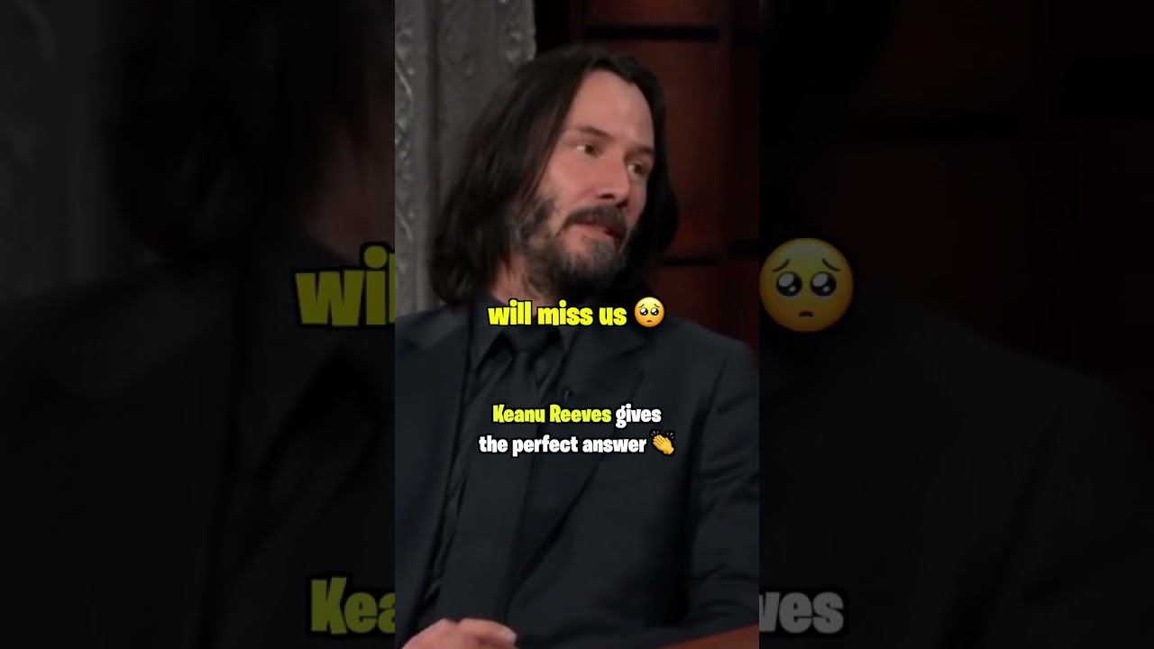 Keanu Reeves Gave The Perfect Answer