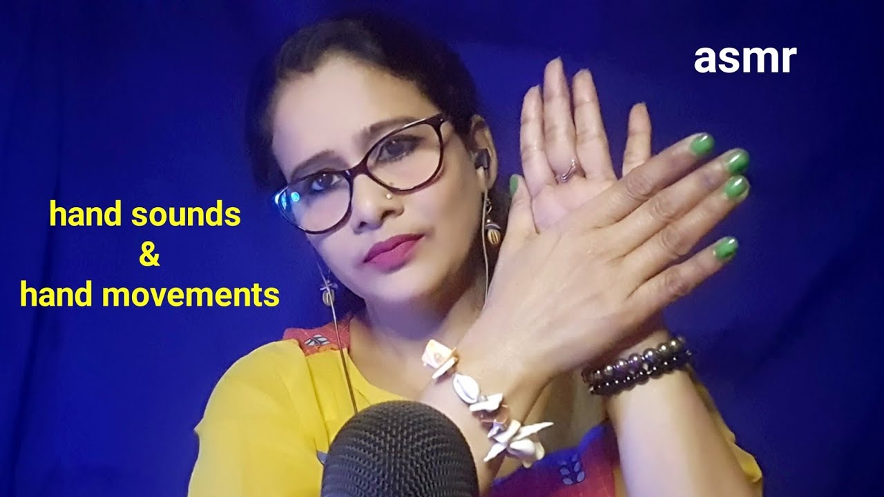 ASMR Relaxing Hand Movement + Hand Sound| Asmr Ghosal| Visual trigger