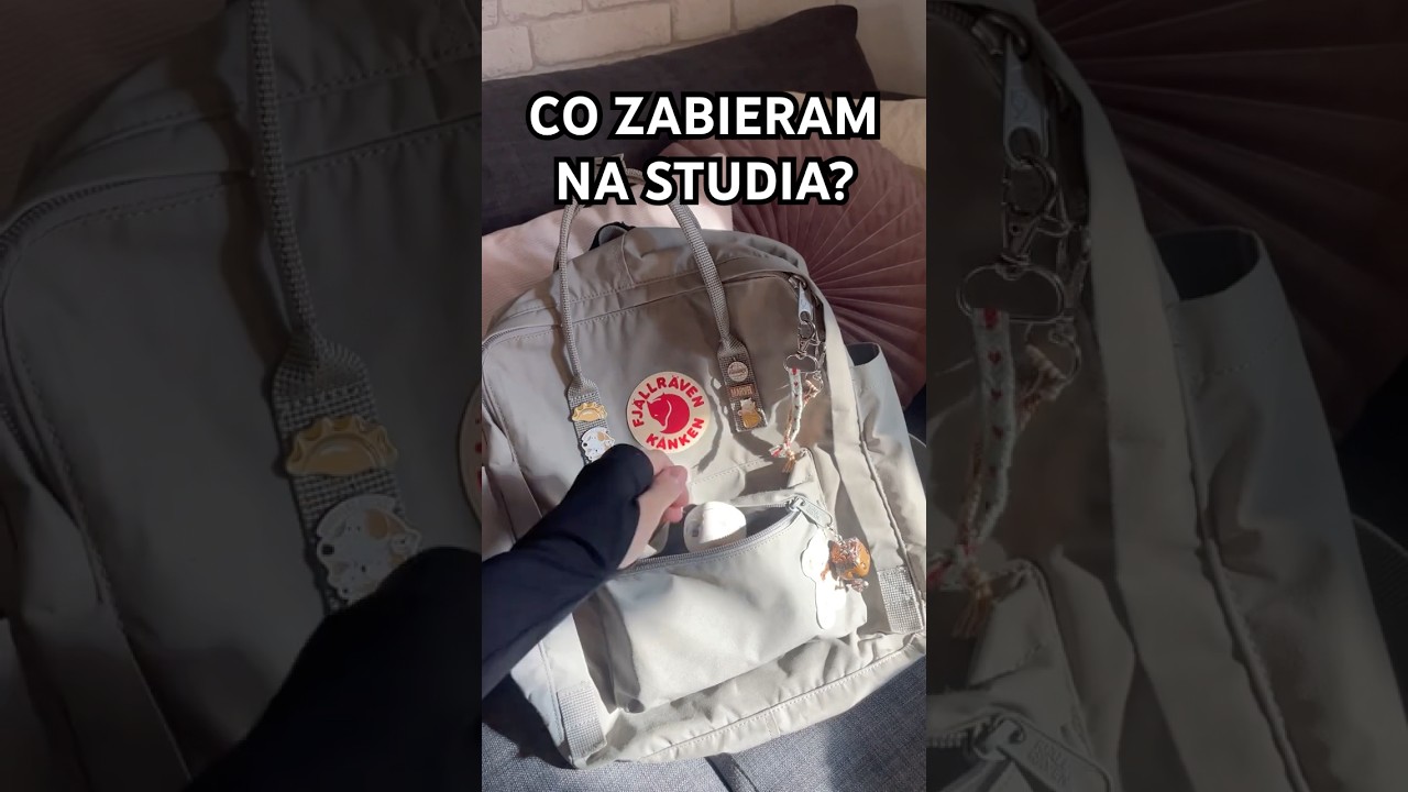Co zabieram na studia? 🏫
