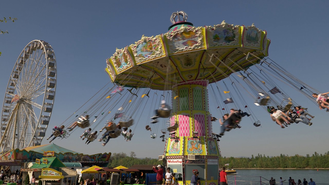 Mainz - Mainzer Rhein-Frühling 2019 - Kettenkarussell 