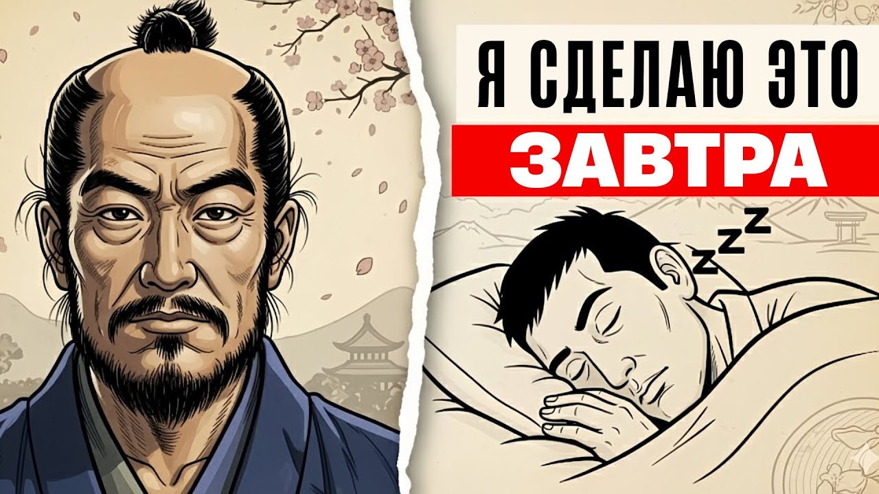 Если ты амбициозен, но ленивый, посмотри этот урок самурая (Метод Кайдзен для достижения успеха)