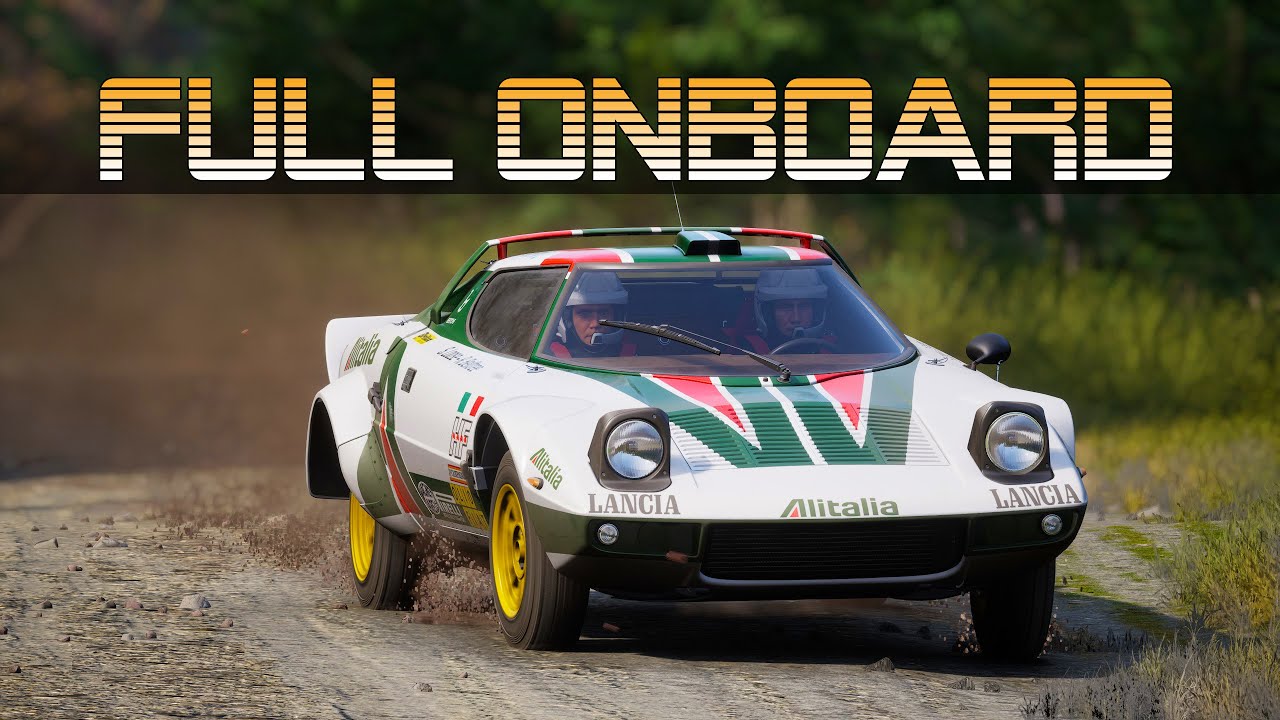 AC Rally - Lancia Stratos - Time Attack - Servern Afon Bidno - Full OnBoard Style