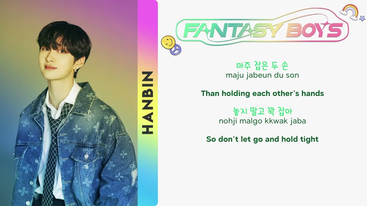FANTASY BOYS (판타지보이즈) - 꽉 잡아 (Hold Tight) [OT12 Version] {Eng | Han | Rom} Color Coded Lyrics
