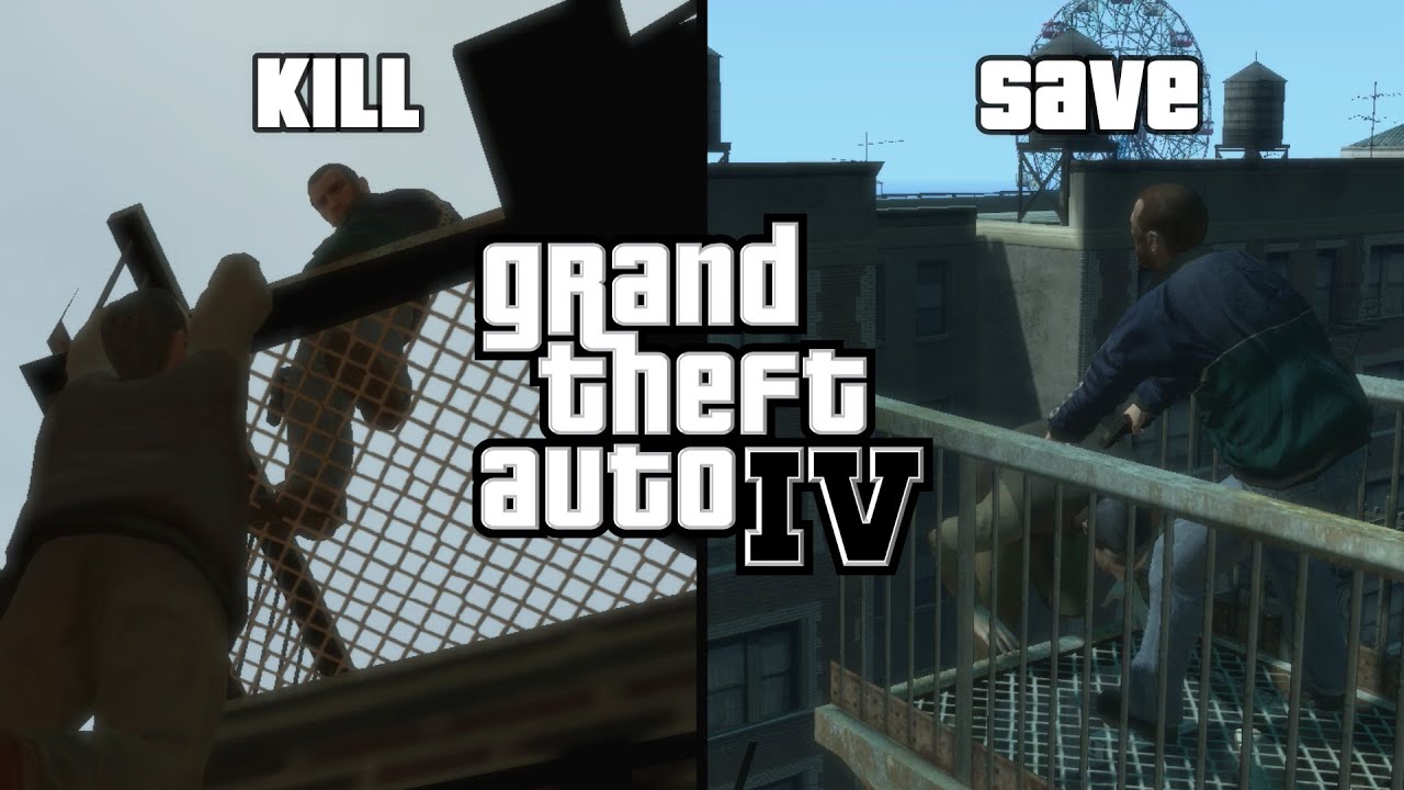 Player Choices in GTA 4 (Part 1)