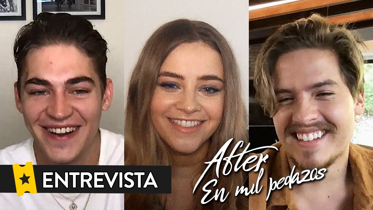 AFTER. EN MIL PEDAZOS | Entrevista a Josephine Langford, Hero Fiennes Tiffin y Dylan Sprouse