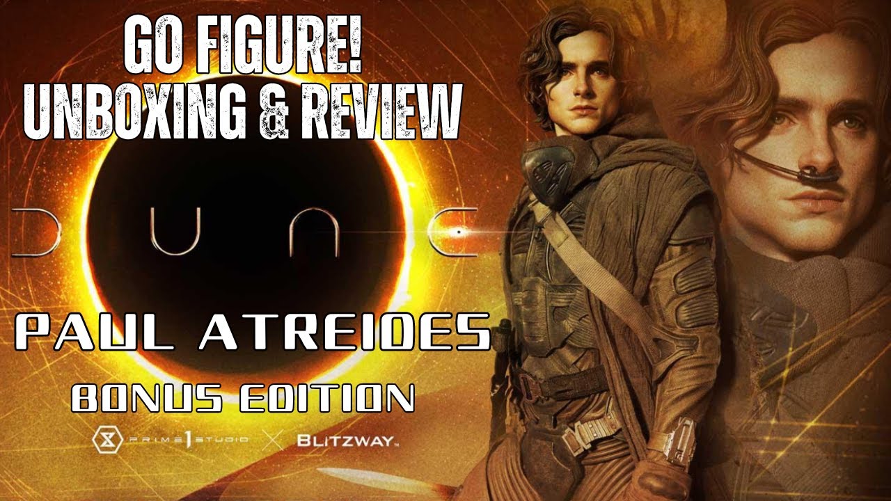 PRIME 1 STUDIO & BLITZWAY DUNE PAUL ATREIDES  BONUS EDITION 1/4 SCALE STATUE UNBOXING & REVIEW
