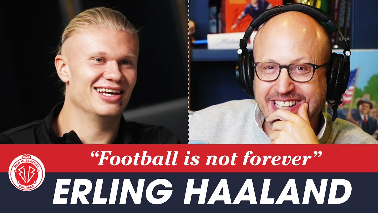 ERLING HAALAND on being the best striker in the Premier League and His Favorite Goals for Man City