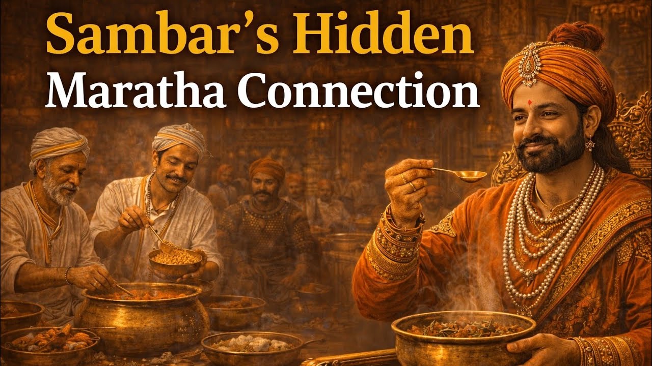 Sambar’s Hidden Maratha Connection | The Untold Royal Origin of Sambar