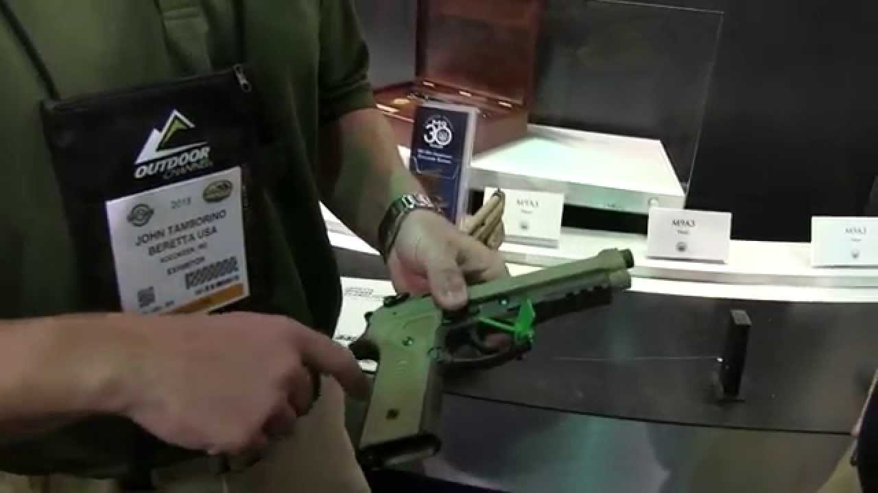 NEW Beretta M9A3 Military Pistol - SHOT Show 2015