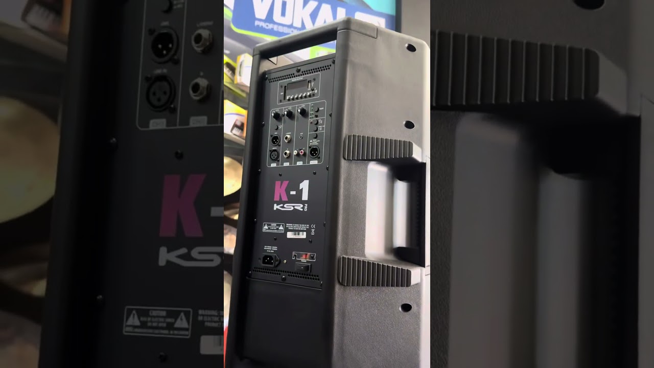 MELHOR que JBl Max 15 ! Caixa KSR K1 1000w 4 modos DSP / caixa ativa profissional