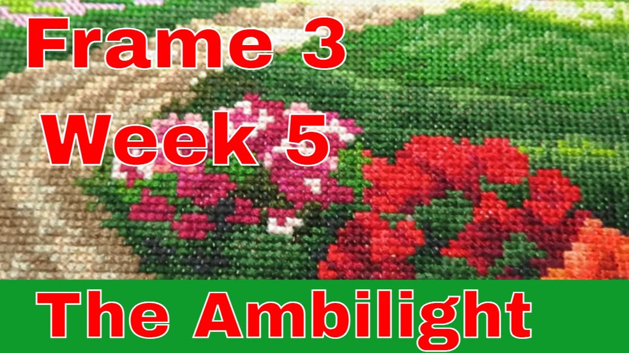 The Ambilight Frame 3 Week 5. HAED Update