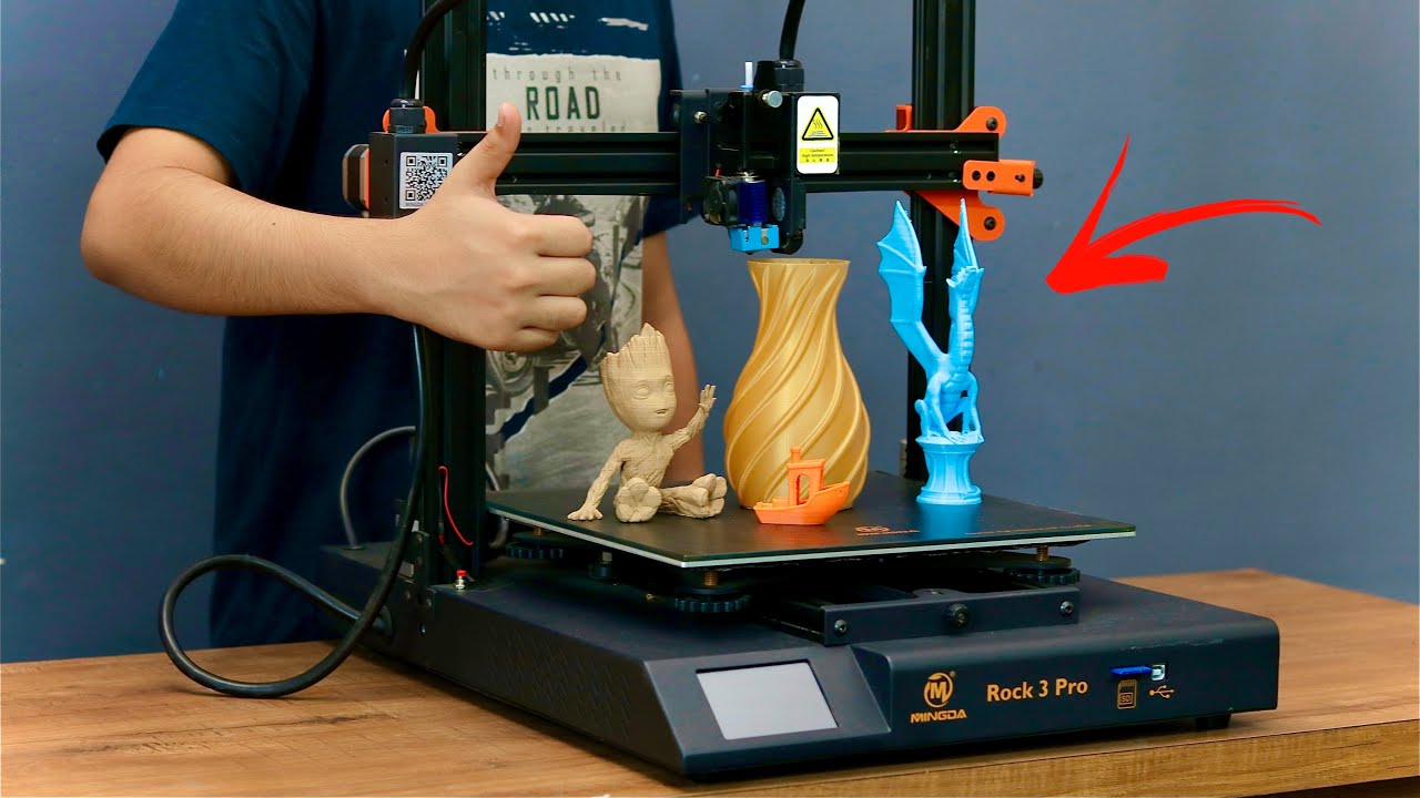 WOW!Amazing 3D Printer | MINGDA Rock 3 Pro