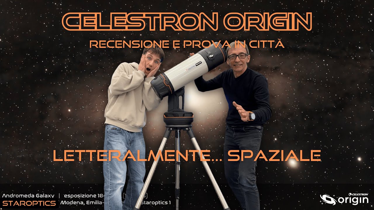 Recensione telescopio digitale Celestron Origin 6"