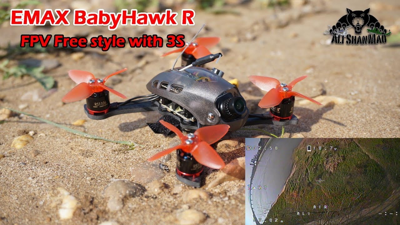 Emax BabyHawk R Racing Edition FPV Free Style with 3S Battery
