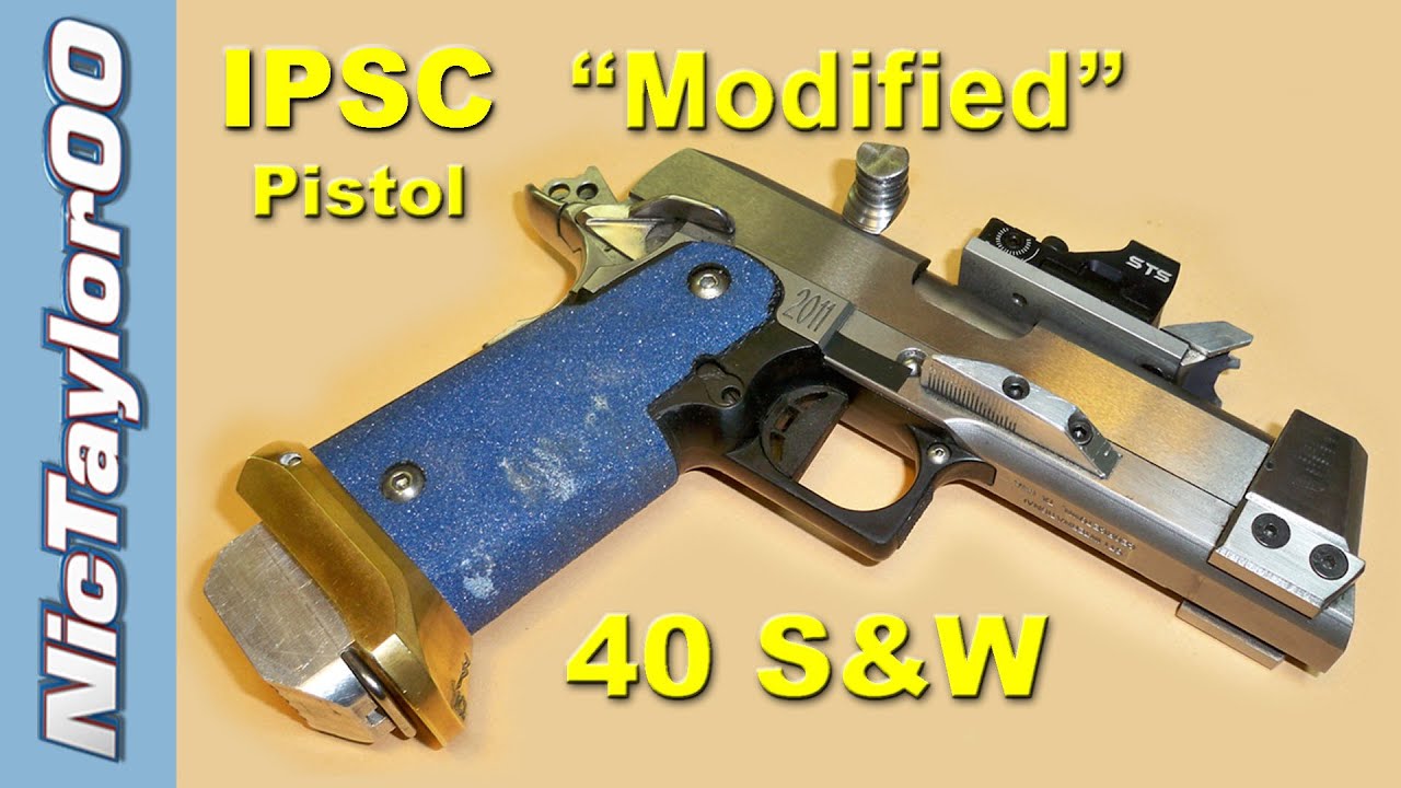 Модифицированный пистолет для соревнований IPSC (IPSC World Shoot 2011)