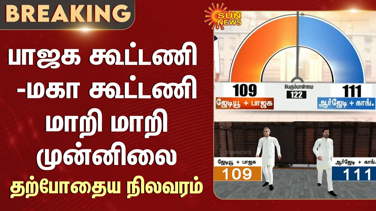 Bihar Election 2025 - Vote Counting Soon.. | Who will form the government in Bihar? | Sun News