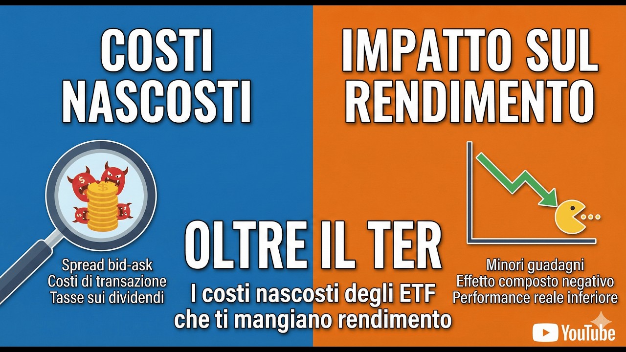 Oltre il TER: i costi nascosti degli ETF che ti mangiano rendimento