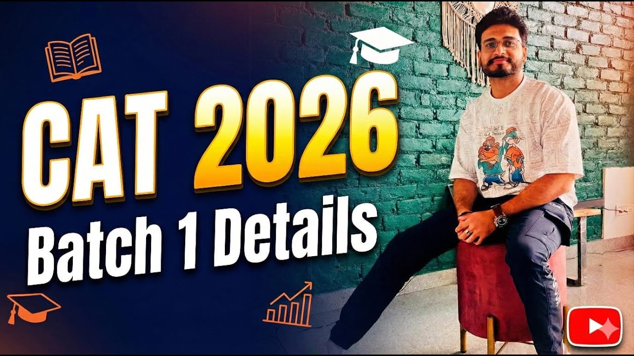 CAT 2026 Course - Important update for all CAT Aspirants | Call here for enquiry @ 8527095827 🔥🔥