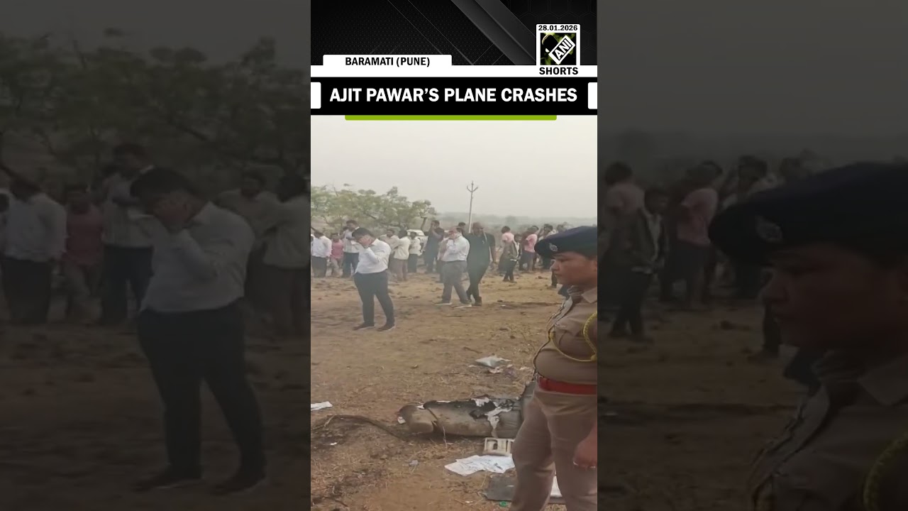Shocking News! Maharashtra Deputy CM Ajit Pawar’s plane crashes during landing in Baramati, Pune