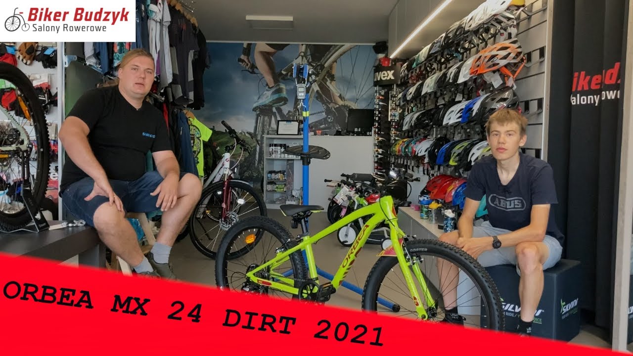 Lekki rower dziecięcy | ORBEA MX 24 2021 | Prezentacja | Rowery w Biker-Budzyk