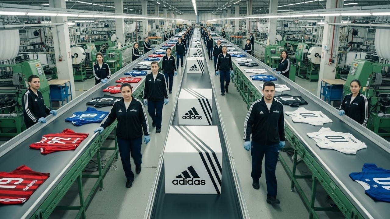 Inside a High-Volume Sports Jersey Manufacturing Factory   | HOW PROFESSIONAL JERSEYS ARE MADE