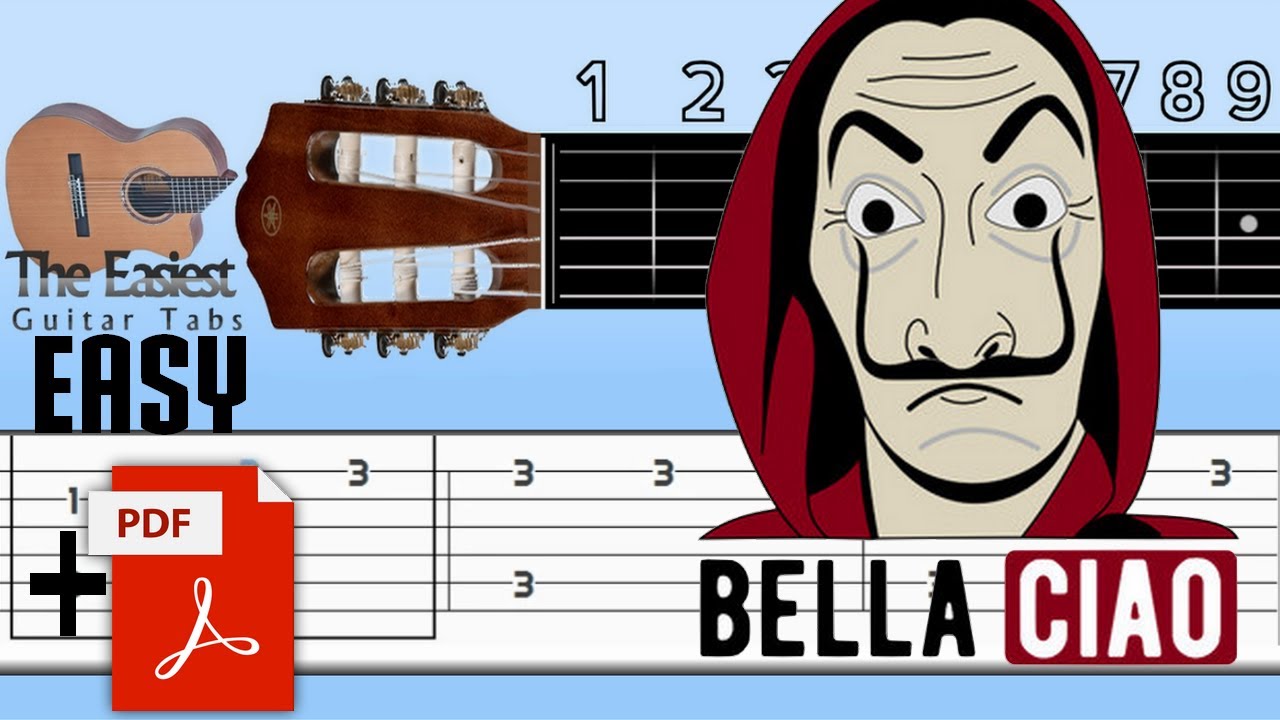 El Profesor - Bella Ciao Guitar Tab