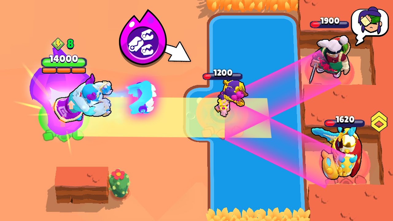 0.01% ESCAPE! SAM's HYPERCHARGE BROKEN KENJI TEAM 🔥 Brawl Stars 2024 Funny Moments, Fails ep.1553