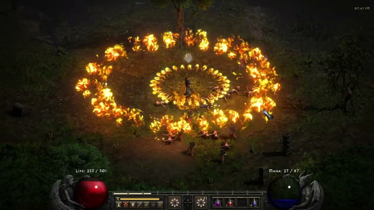 Diablo II: Resurrected - Reign of the Warlock: Nude Challenge - Warlock - Act 3 Normal