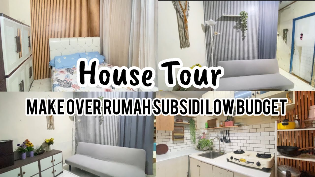 House tour rumah subsidi setelah make over