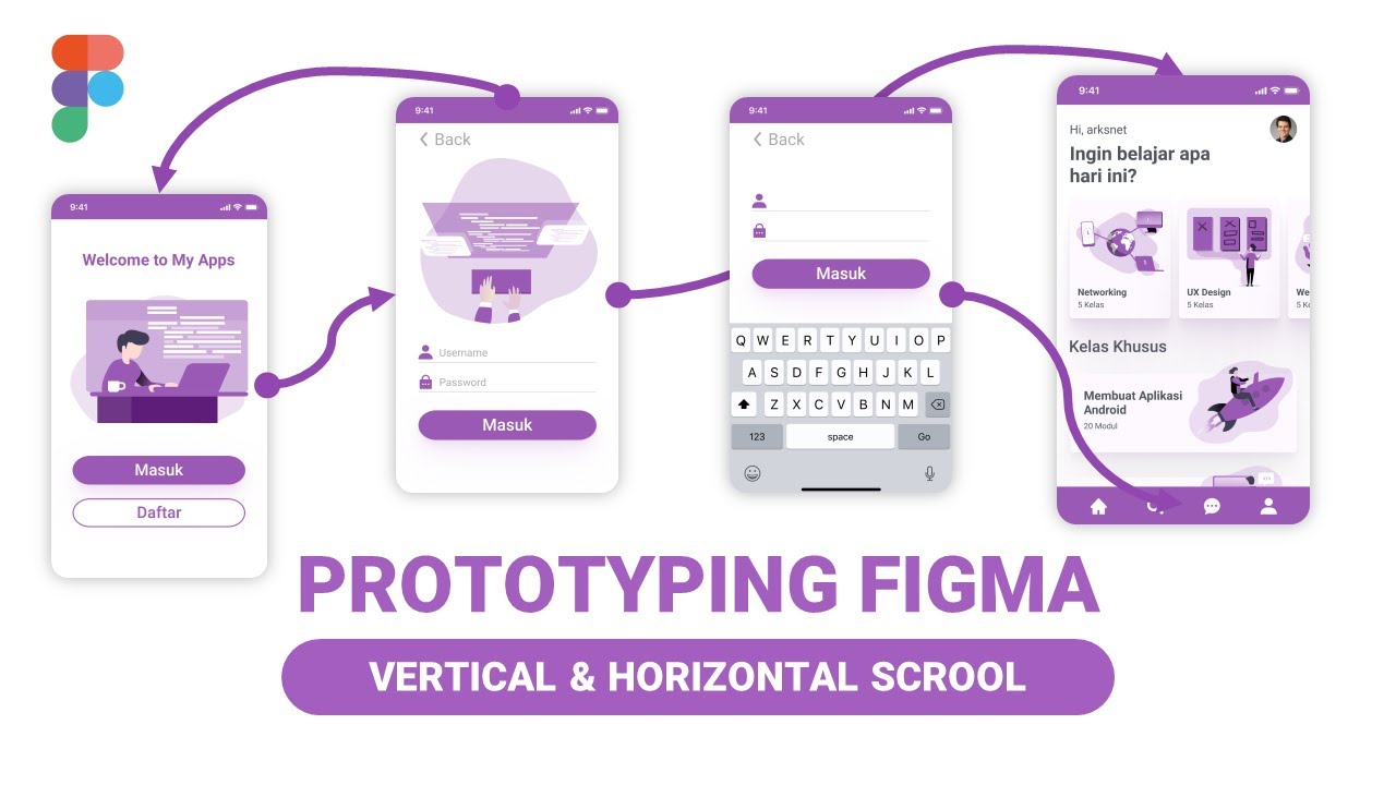 Membuat Prototyping & Interactions di Figma - Belajar Figma Bareng (3/3)