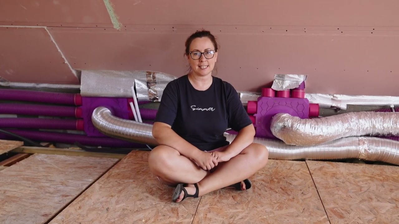 🏡 Modern HRV Installation in a Cozy White House 🌬️ Energy-Efficient & DIY-Friendly 💡