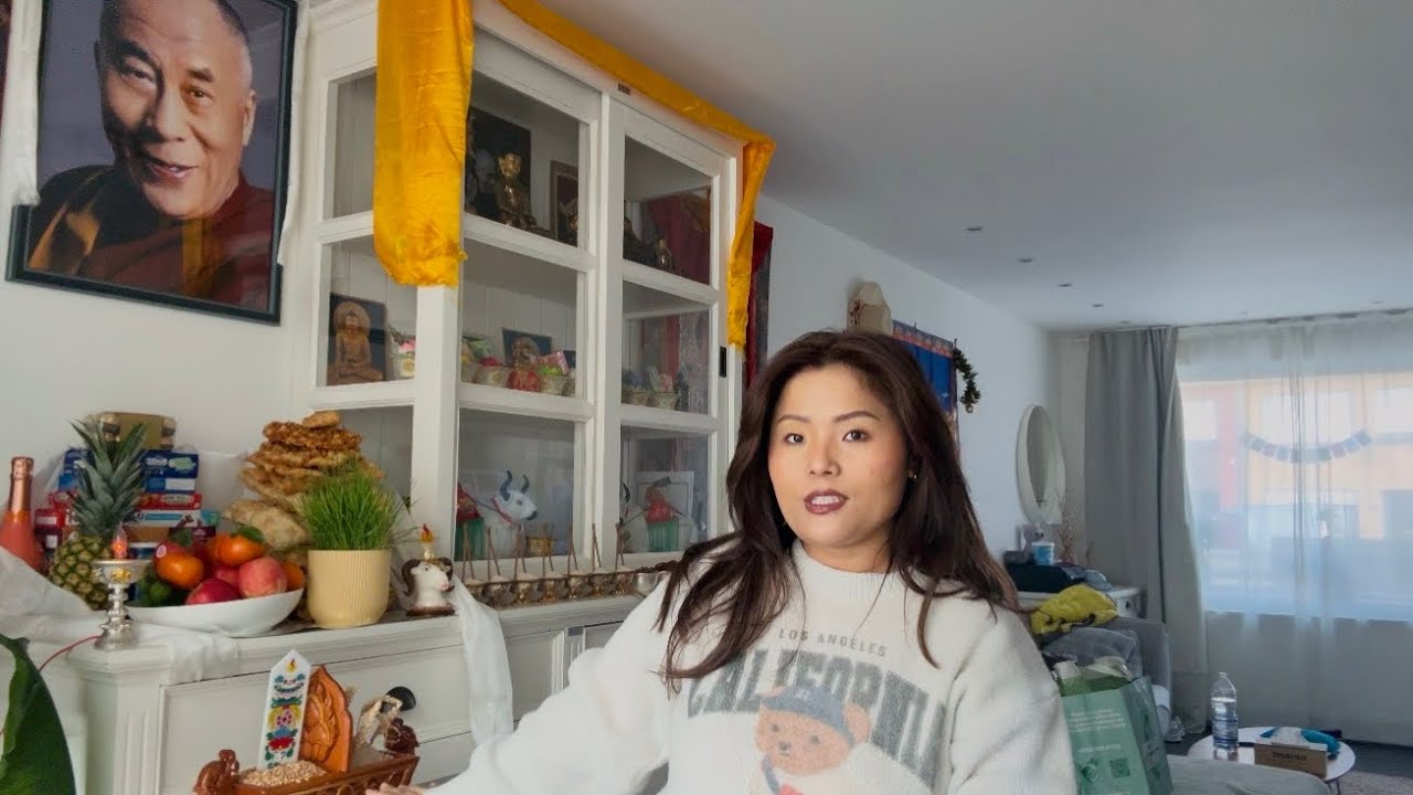 LOSAR DECORATED// TIBETAN VLOG// BELGIUM