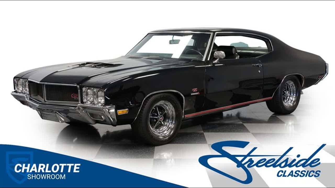 1970 Buick GS 455 Stage 1 8725-CHA for sale | Charlotte, Atlanta, Dallas, Tampa, Phoenix, Nashv...