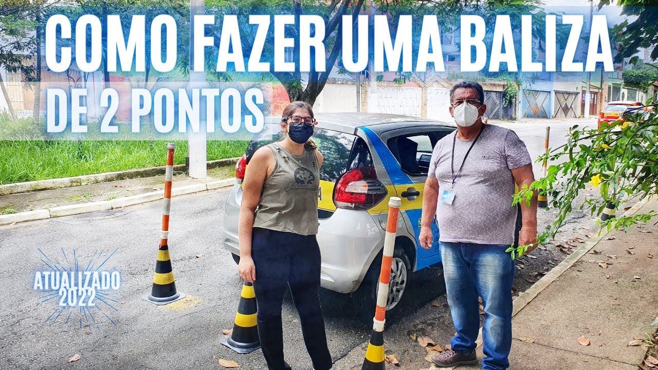 Como fazer uma BALIZA de 2 PONTOS - Atualizado 2022