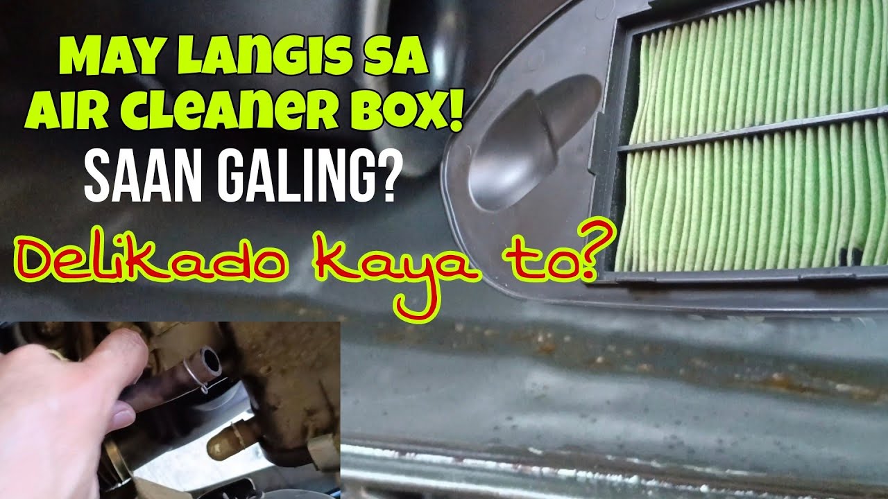Palit bago ng Air Filter Suzuki Burgman 125 | May langis na kaagad? #suzukiburgman125 #airfilter