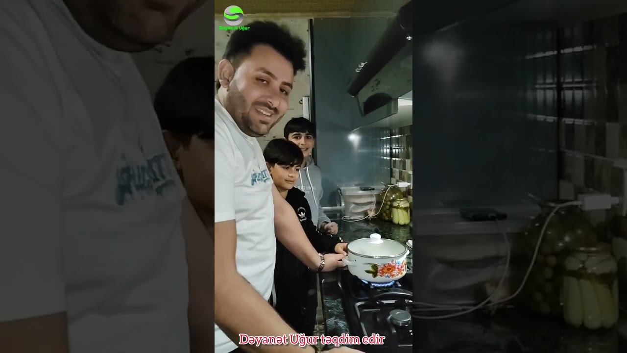 Uşaqlara dadlı yemək bişirdim.Nuray Ümid Uğur doya doya yedilər Qaymaqlı toyuq