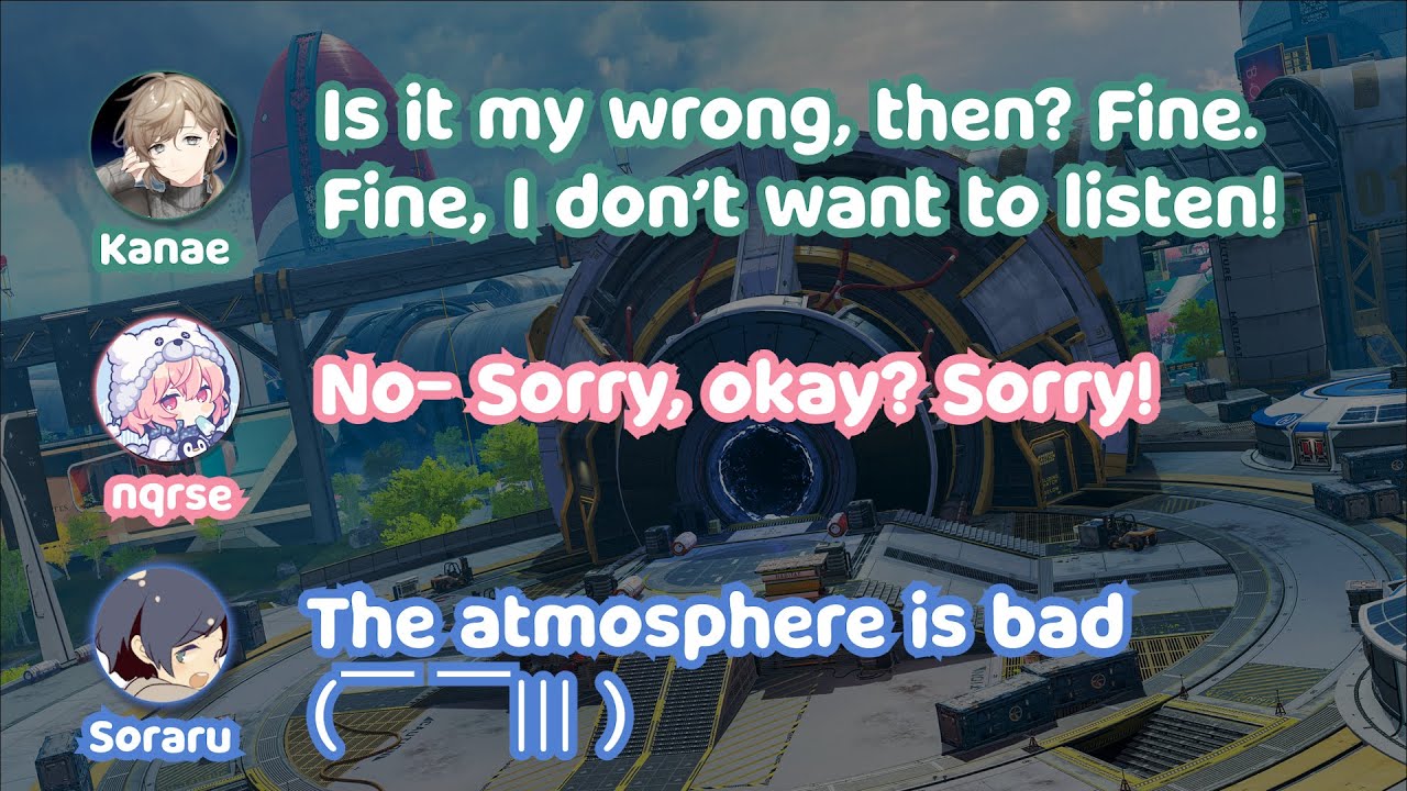 [ENG SUB] Soraru/Kanae bullying nqrse in APEX (NIJISANJI/UTAITE)