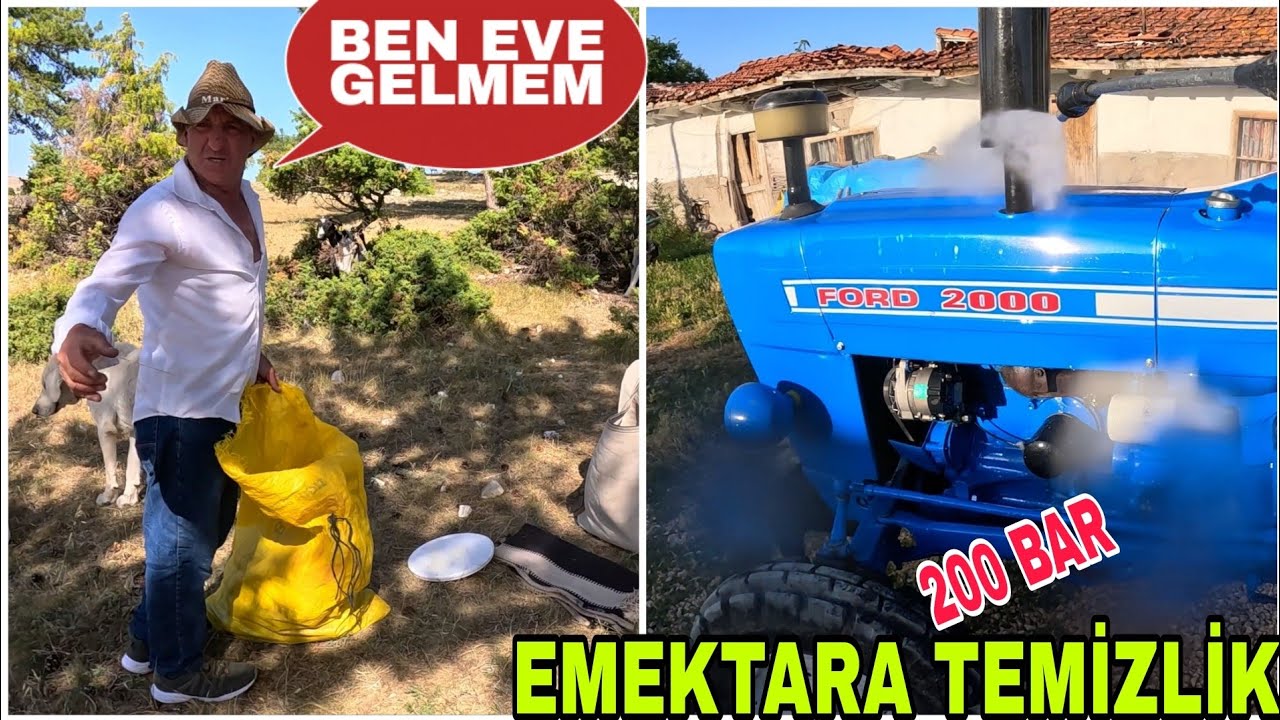 KIRA GİDİYORUZ.! KÖPEKLERE BÜYÜK GÖREV. (GECE GÖREVİ)HAZIRLIK TRAKTÖRLERİ YIKADIK.