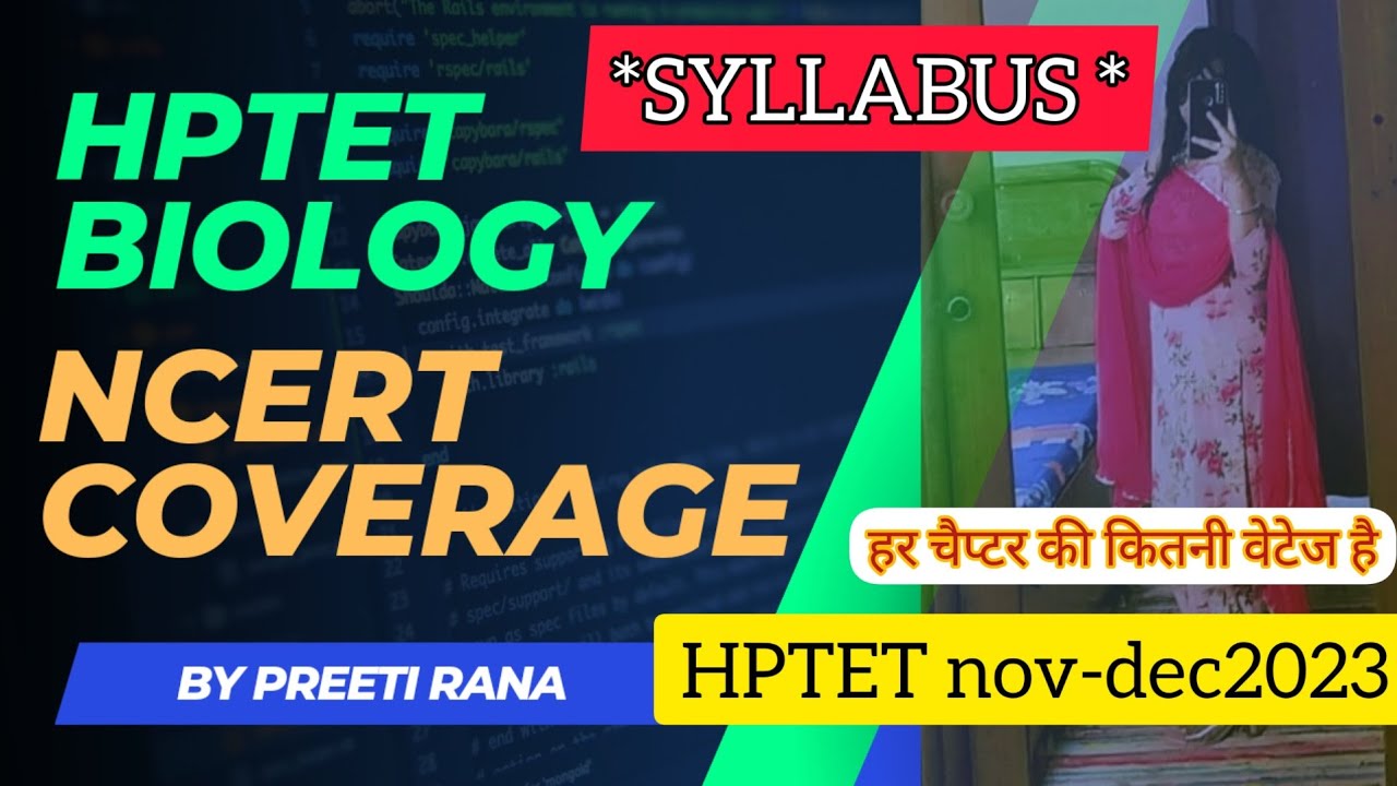 ||HPTET MEDICAL SYLLABUS FOR NOV- DEC 2023|| SIMPLE AND EASY || TGT medical 🎯📚🎯