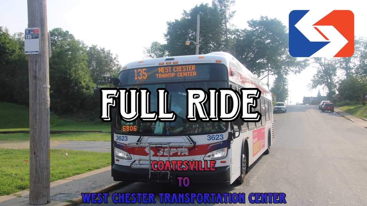 SEPTA 2023 New Flyer XDE40 #3623 on Route 135! (Front Window View)