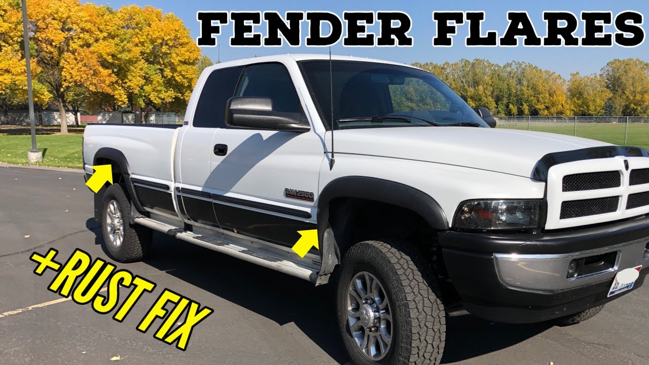 Installing $75 amazon fender flares for 2nd gen Ram 2500. Was it worth the money? '99 dodge ram 2500