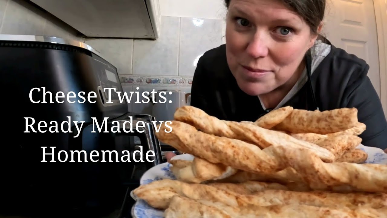 Airfryer Cheese Twists: Homemade vs Ready Made