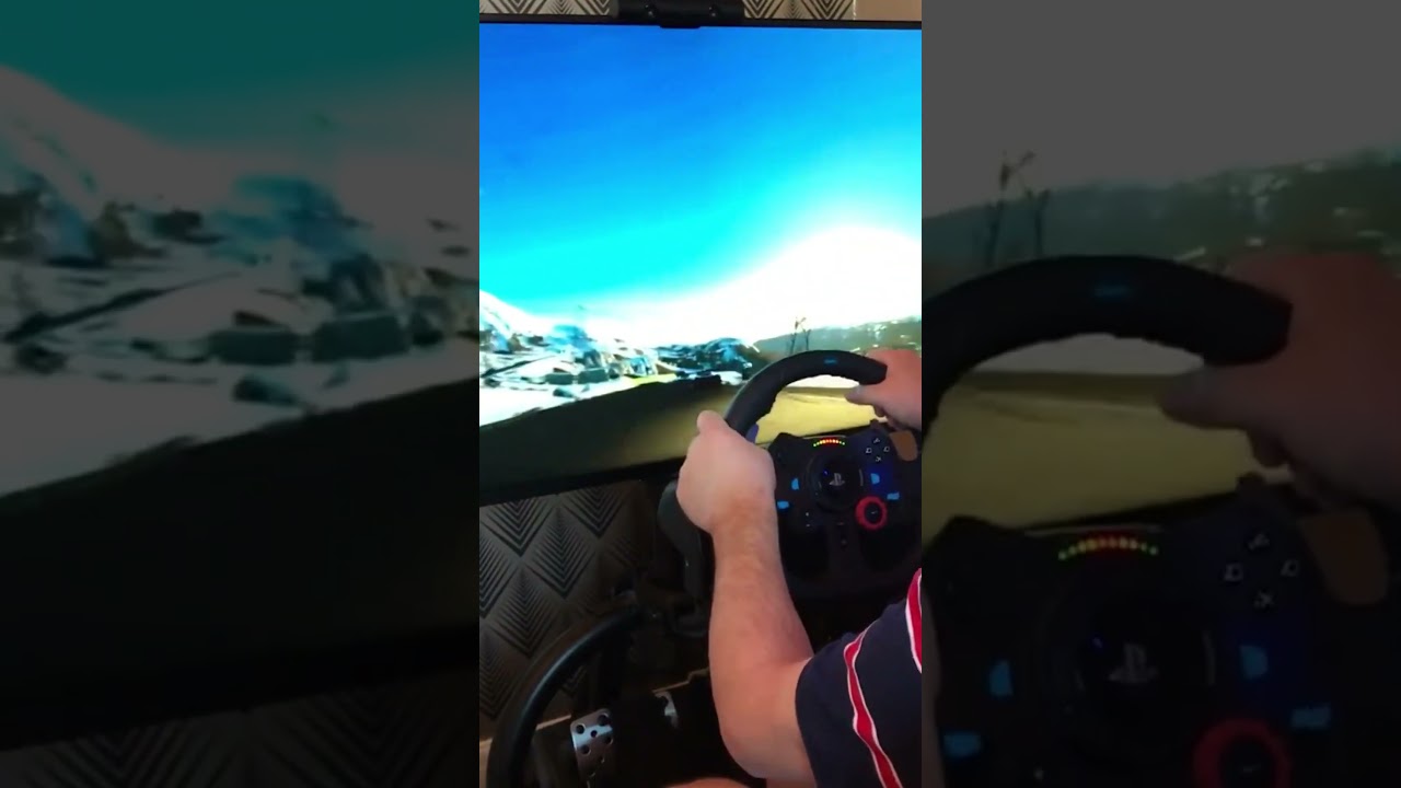 DriveClub VR Руль и педали Logitech G29 4K