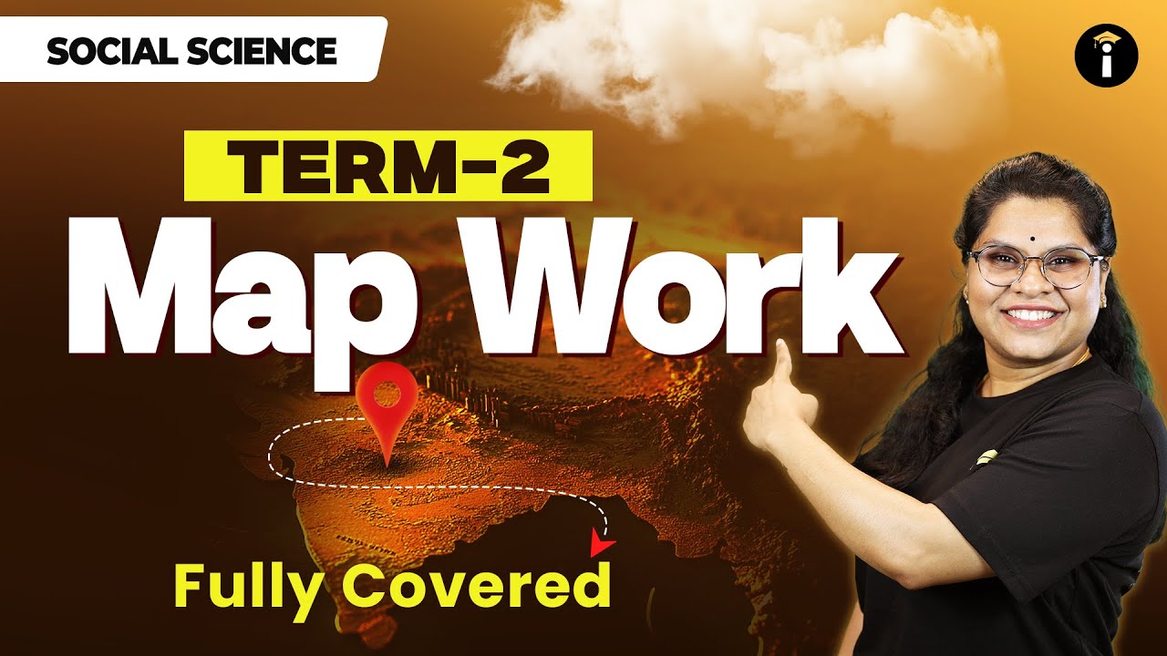 SSLC Social Science | Term-2 Map Work (ನಕ್ಷೆ ಕೆಲಸ) | Fully Covered & Exam Ready 🗺️