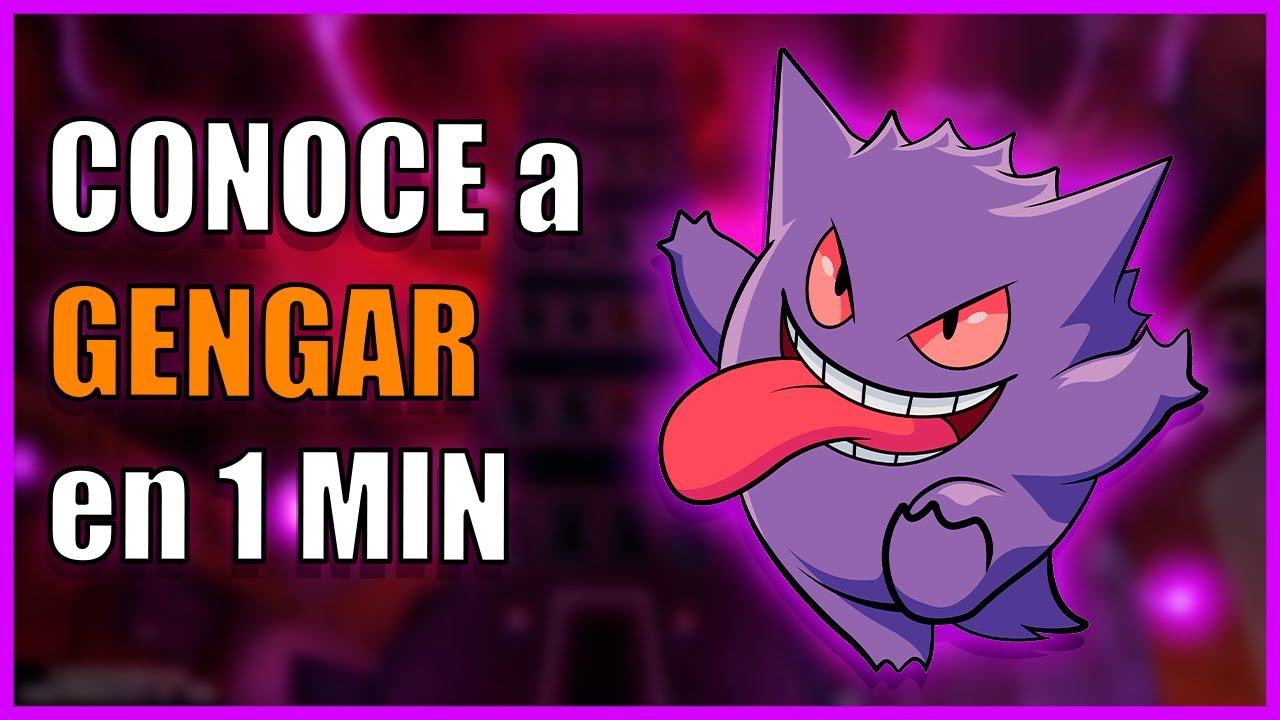 [Vertical] CONOCE GENGAR en 1 MINUTO | SmunozS