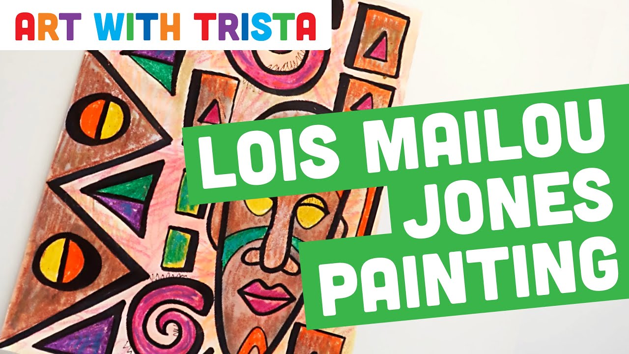 Lois Mailou Jones Inspired Painting Tutorial - Art With Trista