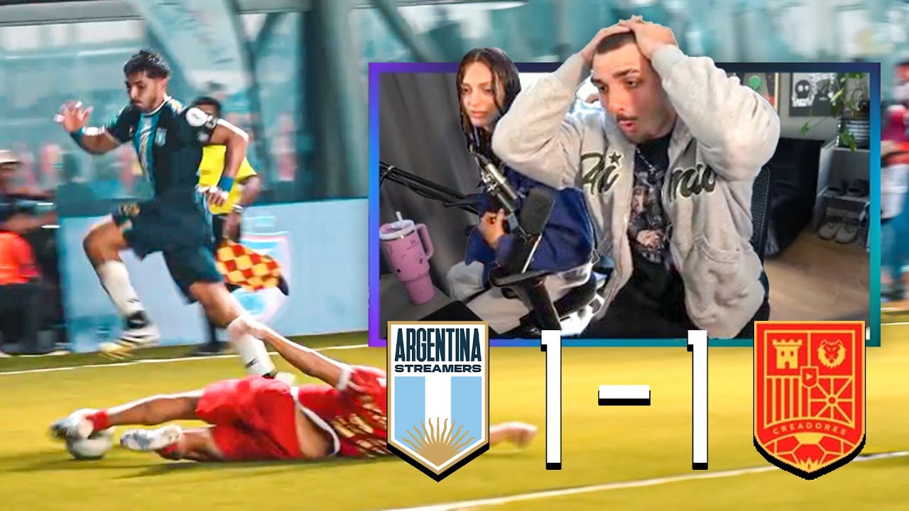 REACCION A ARGENTINA 1 - 1 ESPAÑA | MUNDIAL DE STREAMERS