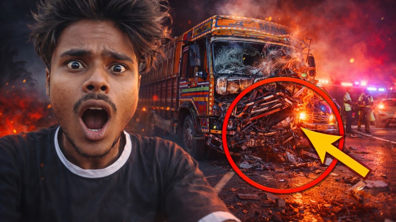 “Aaj 2 Accident 😳 Road Par Kya Ho Raha Hai?”