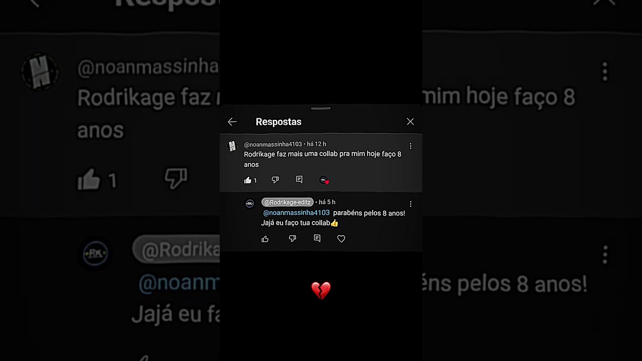pedido feito 