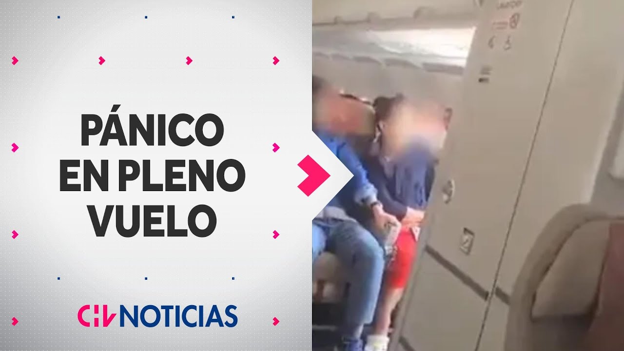 ¡VUELO DE TERROR! Pasajero abrió puerta de emergencia de un avión en pleno viaje - CHV Noticias
